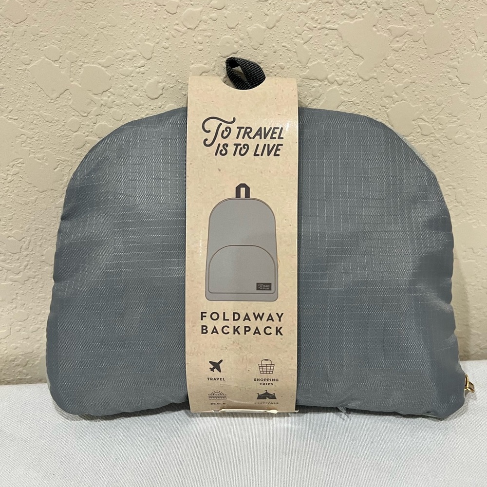 NWT Foldaway Travel Backpack
